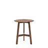 paris walnut side table image