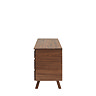 Paris 2 door 3 drawer sideboard walnut image