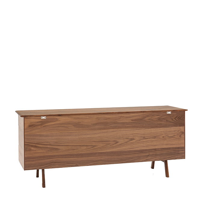 Paris 2 door 3 drawer sideboard walnut image