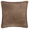 Pascoe Faux Fur Cushion Mocha Cut Out Front View