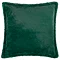 Pascoe Faux Fur Cushion Emerald Cut Out Front View