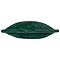 Pascoe Faux Fur Cushion Emerald Cut Out Side View