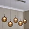Patrice Diner Bar Ceiling Light - Mink main image