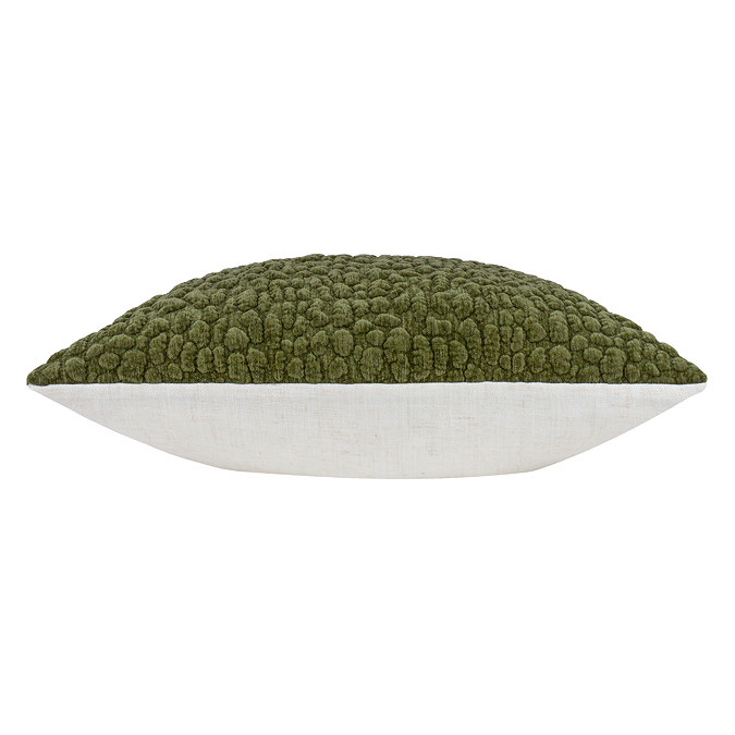 Pebble cushion 45x45cm in lichen