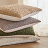 Pebble cushion 45x45cm in lichen