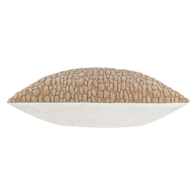 Pebble cushion 45x45cm in stone