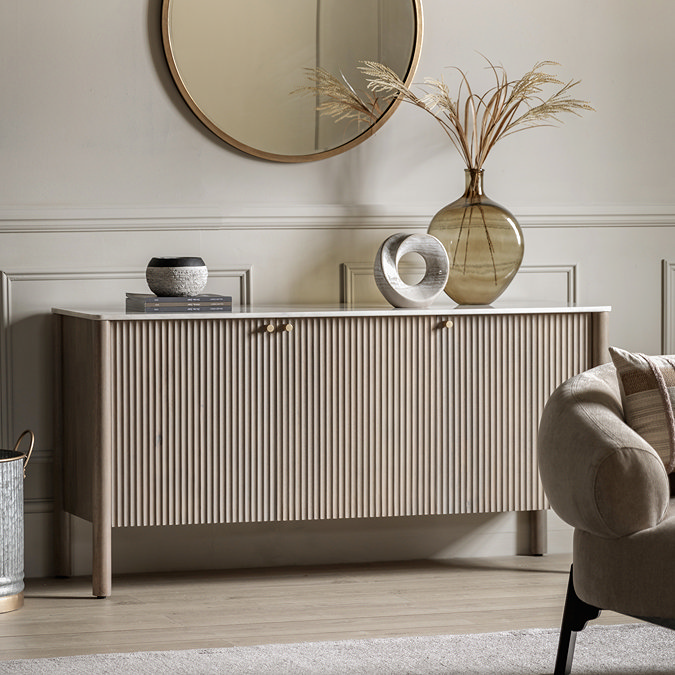 Pemberley 3 door sideboard lifestyle image