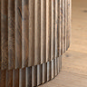 Pemberley Marble Round Side Table close up image