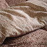 Perrie Leaf Duvet Cover Set Cinnamon