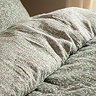Perrie Leaf Duvet Cover Set Forest Green