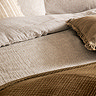 Perrie Leaf Natural duvet cover set