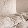 Perrie Leaf Natural duvet cover set