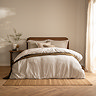 Perrie Leaf Natural duvet cover set