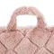 Cosy Diamond cuddle chair cushion in blush handle image 3