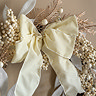 Pippa Berry Wreath 50cm cream