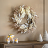 Pippa berry wreath 50cm Cream