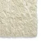 Polar plush rug in beige close up image 4