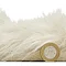 Polar plush rug in beige close up image 7