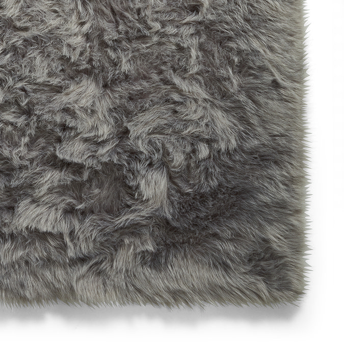 Polar plush rug close up image 5