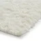 Polar plush ivory rug close up image 6