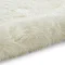 Polar plush ivory rug close up image  8