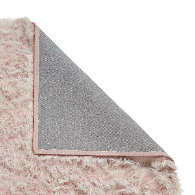 Polar plush rug close up image 4