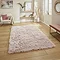 Polar plush rose rug on floor image 1