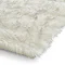 polar plush white and grey rug close up image 7