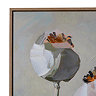 Poppy Heads Hand Painted Canvas in Frame