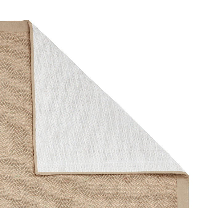 Portland Jute Border Beige rug  close up image 4