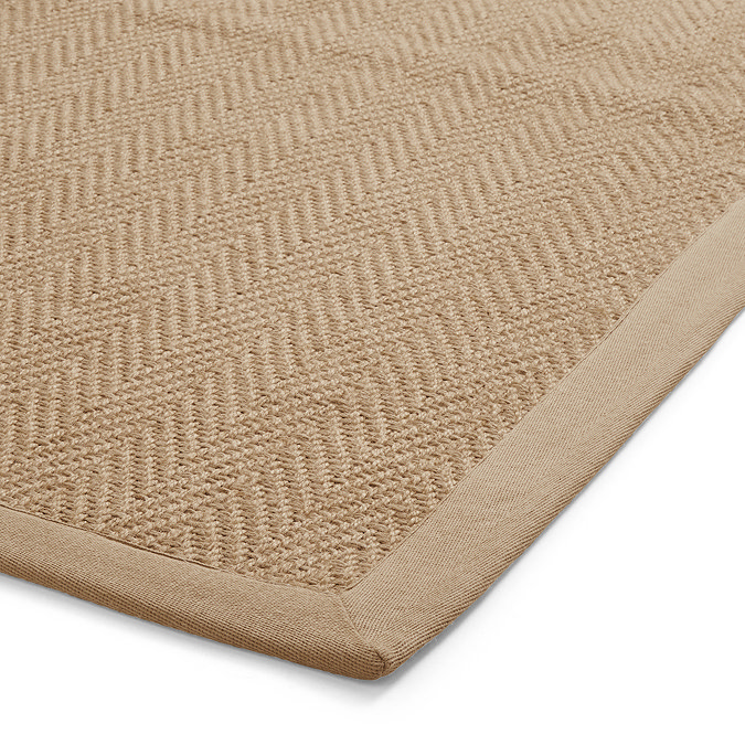 Portland Jute Border Beige rug  close up image 7