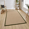 Portland jute border green on floor image 1