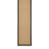 Portland Jute Border Charcoal Stair Runner image 3