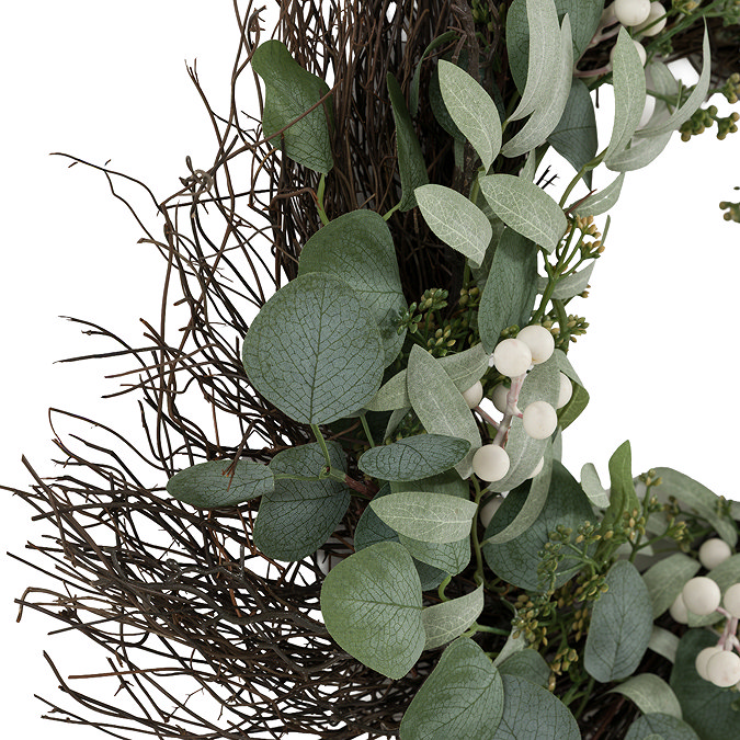 Posie leaf wreath 