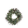 Posie leaf wreath 