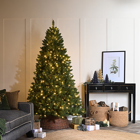Pre Lit Led Arwen colour pine tree