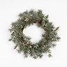 Neve Natural Feel Wreath with Lights