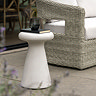 Quinn side table concrete grey
