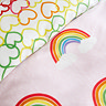 Rainbow Hearts Fleece Duvet 
