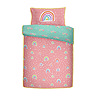 Rainbow pom pom Duvet cover set image 4