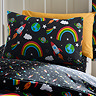 Rainbow rockets duvet cover set image 
