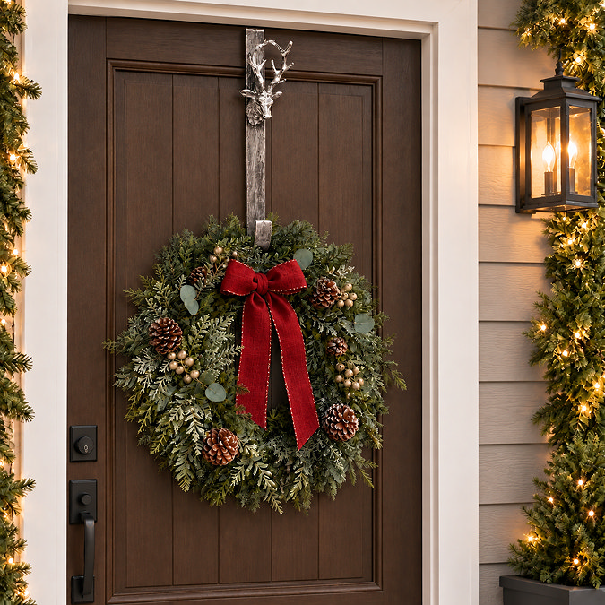 Festive Wreath hanger