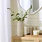 Rhodes Medium Stoneware Milk Vase - Natural main image