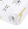 Roarsome animals fitted sheet