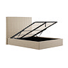Rosa tall beige bed