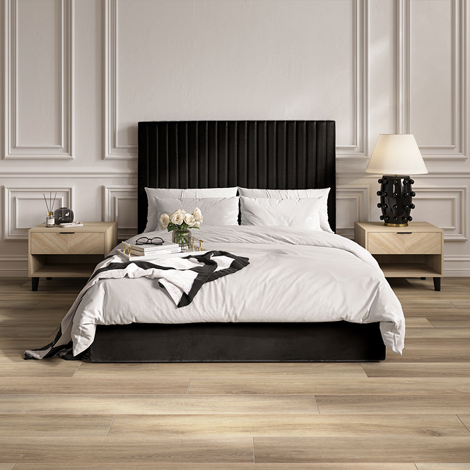 Rosa Tall ottoman bed
