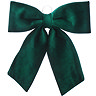 Rose velvet bow 