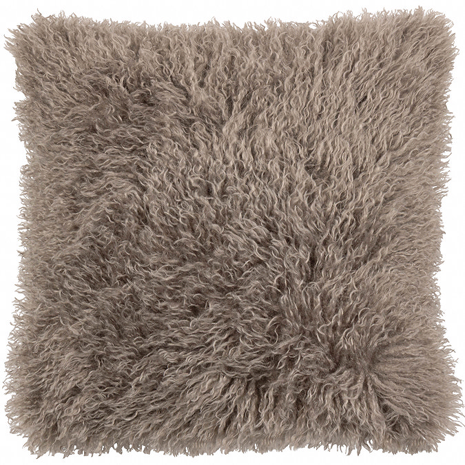 Rowan Mocha Feather Cushion image