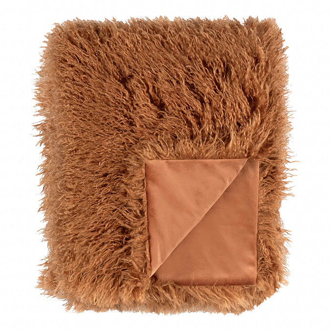 rowan ginger throw image