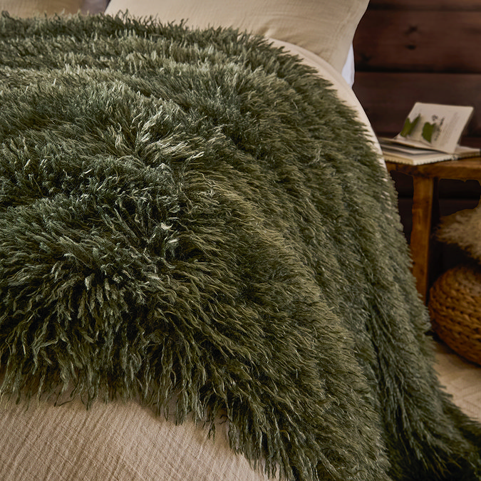 rowan khaki throw image